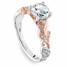 Shared Prong Engagement Ring B339-01WRM