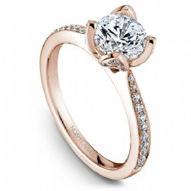 Shared Prong Engagement Ring B019-01RM