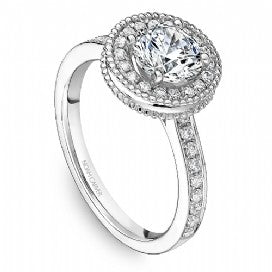 Shared Prong Engagement Ring R022-01WM