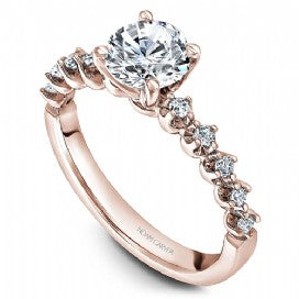 Shared Prong Engagement Ring B192-01RM