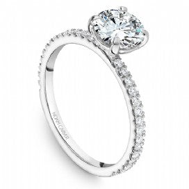 Shared Prong Engagement Ring B265-01WM