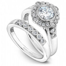 Shared Prong Engagement Ring B091-01WM