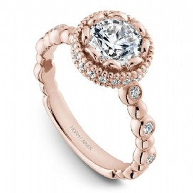 Channel Set Engagement Ring R014-01RM