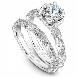 Shared Prong Engagement Ring B081-02WM