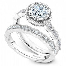Shared Prong Engagement Ring R003-01WM