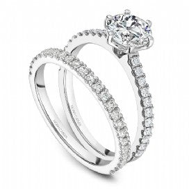 Shared Prong Engagement Ring B102-01WM