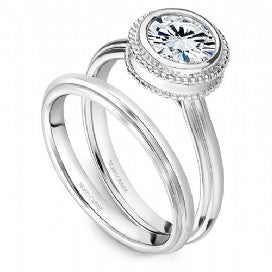 Solitaire Engagement Ring R006-01WM