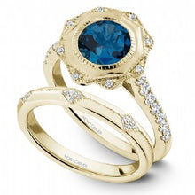 London Blue Topaz Engagement Ring G001-01YM