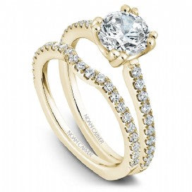 Shared Prong Engagement Ring B001-01YM