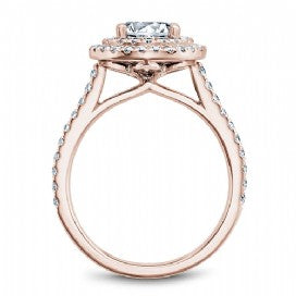 Shared Prong Engagement Ring R051-01RM