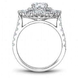 Shared Prong Engagement Ring B246-01WM