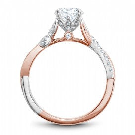 Shared Prong Engagement Ring B334-01WRM