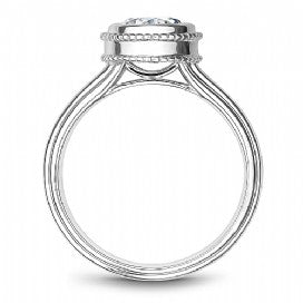 Solitaire Engagement Ring R006-01WM