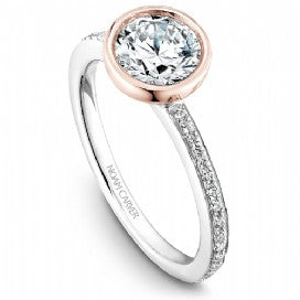 Shared Prong Engagement Ring B095-02WRM