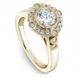 Shared Prong Engagement Ring B091-01YM