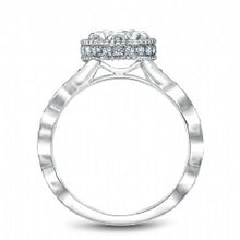 Shared Prong Engagement Ring R013-01WM