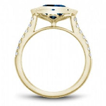 London Blue Topaz Engagement Ring G001-01YM