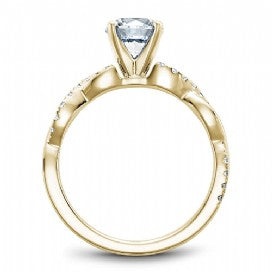 Shared Prong Engagement Ring B185-02YM