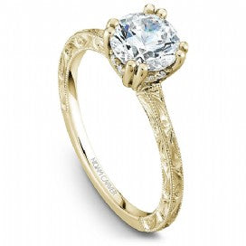 Solitaire Engagement Ring B004-02YME