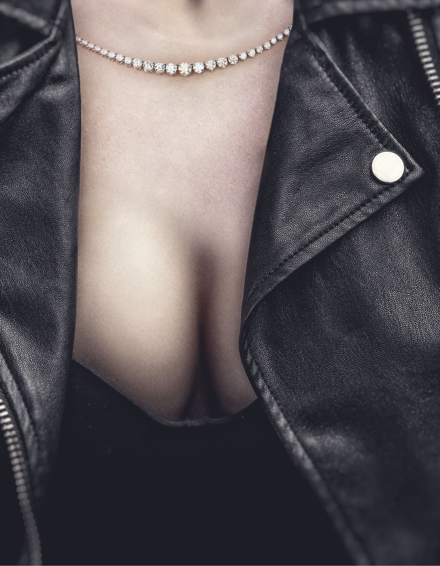 diamond tennis necklace