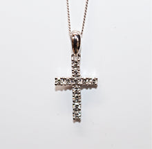 Small Diamond Cross Pendant